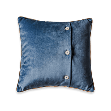 Coussin Uni Bleu