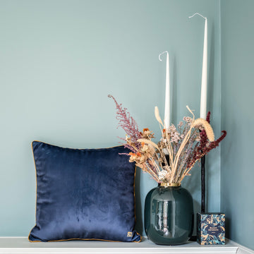 Coussin Uni Bleu